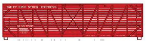 Accurail Ho 40'Wood Stock Car SWIFT Accurail Ho 40'Wood Stock Car SWIFT
