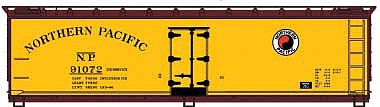 Accurail 40 Wood Reefer kit Northern Pacific #91072 HO Scale Model Train Freight Car #48093