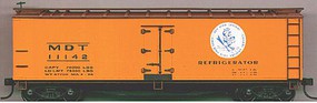 Accurail 40' Wood Reefer Plastic Kit New York Central HO Scale Model Train Freight Car #4810 Accurail 40' Wood Reefer Plastic Kit New York Central HO Scale Model Train Freight Car #4810