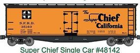 Accurail 40' Wood Reefer Kit Santa Fe #35169 HO Scale Model Train Freight Car #48142 Accurail 40' Wood Reefer Kit Santa Fe #35169 HO Scale Model Train Freight Car #48142