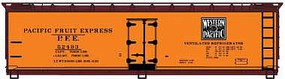Accurail 40' Wood Reefer kit Western Pacific/PFE #52493 HO Scale Model Train Freight Car #48232