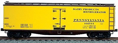 Accurail 40 Wood Reefer Kit Pennsylvania HO Scale Model Train Freight Car #4846