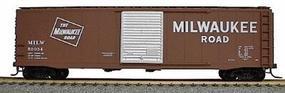Accurail 50' Single-Door Riveted-Side Boxcar Kit Milwaukee Road HO Scale Model Train Freight Car #5024 Accurail 50' Single-Door Riveted-Side Boxcar Kit Milwaukee Road HO Scale Model Train Freight Car #5024