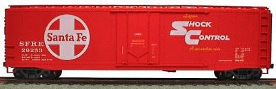 Accurail 50 AAR Plug Door Riveted Boxcar Kit Santa Fe HO Scale Model Train Freight Car #5119