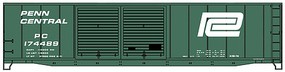Accurail Double Door 50' Steel Boxcar Penn Central Kit HO Scale Model Train Freight Car #5237