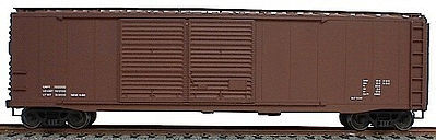 Accurail 50 Double Door Riveted Boxcar Data Only Mineral Red HO Scale Model Train Freight Car #5298