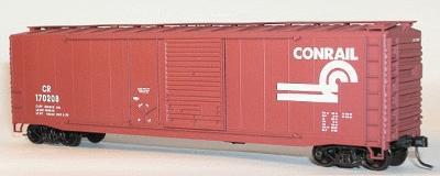 Accurail 50 AAR Combo Door Riveted Boxcar Kit Conrail HO Scale Model Train Freight Car #5318