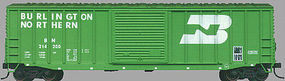 Accurail 50' Exterior Post Boxcar Kit Burlington Northern HO Scale Model Train Freight Car #5602