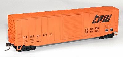 Accurail 50 Plug-Door Boxcar Kit Toledo, Peoria & Western HO Scale Model Train Freight Car #5651