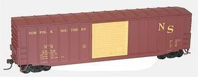 Accurail 50' Steel Boxcar Norfolk Southern HO Scale Model Train Freight Car #5654 Accurail 50' Steel Boxcar Norfolk Southern HO Scale Model Train Freight Car #5654