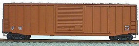 Accurail 50' Exterior Post Boxcar Kit Data Only (Oxide) HO Scale Model Train Freight Car #5699 Accurail 50' Exterior Post Boxcar Kit Data Only (Oxide) HO Scale Model Train Freight Car #5699