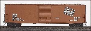 Accurail 50 AAR Welded Sliding-Door Boxcar Kit Milwaukee Road HO Scale Model Train Freight Car #5702