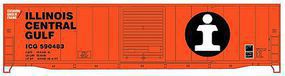 Accurail 50' Welded Steel Boxcar Illinois Central Gulf HO Scale Model Train Freight Car #5722