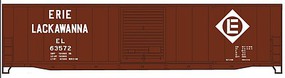 Accurail AAR 50' Welded Single Door Boxcar Erie Lackawanna Kit HO Scale Model Train Freight Car #5724