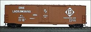 Accurail 50 Welded-Side Plug-Door Boxcar Kit Erie Lackawanna HO Scale Model Train Freight Car #5803