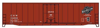 Accurail 50 AAR Welded Plug Door Boxcar Chicago & NW HO Scale Model Train Freight Car #5820
