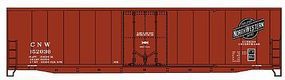 Accurail 50' AAR Welded Plug Door Boxcar Chicago & NW HO Scale Model Train Freight Car #5820 Accurail 50' AAR Welded Plug Door Boxcar Chicago & NW HO Scale Model Train Freight Car #5820