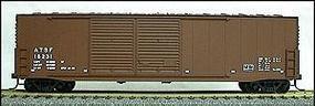 Accurail 50' Welded Double-Door Boxcar Kit Santa Fe Mineral Red HO Scale Model Train Freight Car #5901 Accurail 50' Welded Double-Door Boxcar Kit Santa Fe Mineral Red HO Scale Model Train Freight Car #5901