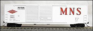 Accurail 50 AAR Welded Double-Door Boxcar Kit MNS HO Scale Model Train Freight Car #5903