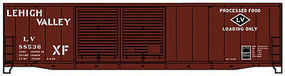 Accurail 50' AAR Welded Double-Door Boxcar Kit Lehigh Valley HO Scale Model Train Freight Car #5918