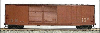 Accurail 50 AAR Welded Double-Door Boxcar Kit Data Only (Oxide) HO Scale Model Train Freight Car #5999