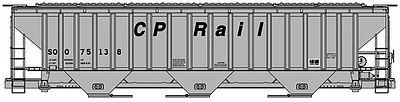 Accurail PS 4750 Grain Hopper Canadian Pacific Rail HO Scale Model Train Freight Car #6512
