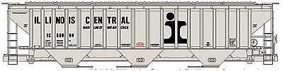 Accurail PS 4750 Grain Hopper Illinois Central HO Scale Model Train Freight Car #6516