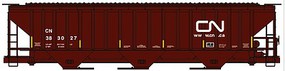 Accurail Pullman-Standard 4750 3-Bay Covered Hopper Kit Canadian National Accurail Pullman-Standard 4750 3-Bay Covered Hopper Kit Canadian National
