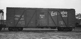 Accurail 40' Wood 6-Panel Outside-Braced Boxcar Kit ATSF HO Scale Model Train Freight Car #7101 Accurail 40' Wood 6-Panel Outside-Braced Boxcar Kit ATSF HO Scale Model Train Freight Car #7101