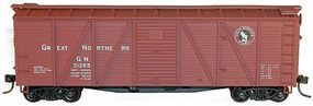 Accurail 40' Wood 6-Panel Boxcar Kit Great Northern HO Scale Model Train Freight Car #71072 Accurail 40' Wood 6-Panel Boxcar Kit Great Northern HO Scale Model Train Freight Car #71072
