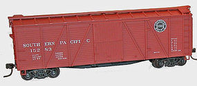 Accurail 6-Panel Wood Boxcar Kit Southern Pacific HO Scale Model Train Freight Car #72021 Accurail 6-Panel Wood Boxcar Kit Southern Pacific HO Scale Model Train Freight Car #72021