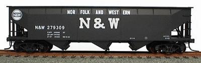 Accurail 70-Ton Offset-Side Triple Hopper Norfolk & Western HO Scale Model Train Freigt Car #7519