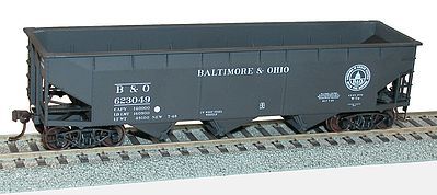 Accurail 70 ton Triple Hopper Baltimore & Ohio HO Scale Model Train Freight Car #7558