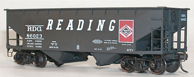 Accurail 50-Ton Offset-Side Twin Hopper - Kit Reading HO Scale Model Train Freight Car #7707