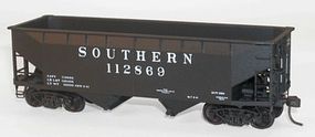 Accurail 50-Ton Offset-Side Twin Hopper Kit Southern HO Scale Model Train Freight Car #7714