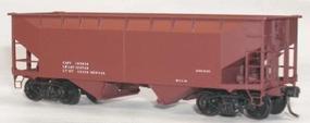 Accurail 50-Ton Offset-Side Twin Hopper Data Only Mineral Red HO Scale Model Train Freight Car #7798 Accurail 50-Ton Offset-Side Twin Hopper Data Only Mineral Red HO Scale Model Train Freight Car #7798