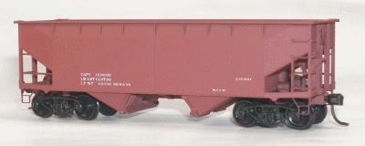 Accurail 50-Ton Offset-Side Twin Hopper Kit Data Only Oxide HO Scale Model Train Freight Car #7799