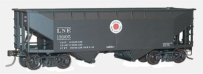 Accurail Offset Twin Hopper LNE HO-Scale (3) HO Scale Model Train Freight Car #8049