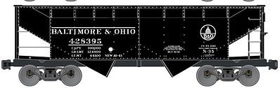 Accurail Baltimore & Ohio 50-Ton Offset Twin Hopper HO Scale Model Train Freight Car #80589