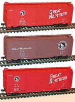 Accurail Steel Boxcar GN red 3/ Accurail Steel Boxcar GN red 3/