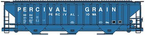 Accurail PS Cvrd Hopp Percival Grn Accurail PS Cvrd Hopp Percival Grn