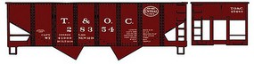 Accurail HO KIT USRA 55-Ton Twin Hopper, NYC/T&OC Accurail HO KIT USRA 55-Ton Twin Hopper, NYC/T&OC