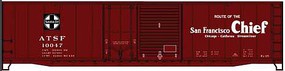 Accurail 50'Stl Box Car SF Chief Accurail 50'Stl Box Car SF Chief