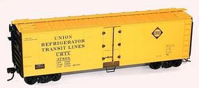 Accurail 40' Steel Reefer w/Hinged Door Kit Erie URTX #37824 HO Scale Model Train Freight Car #8313 Accurail 40' Steel Reefer w/Hinged Door Kit Erie URTX #37824 HO Scale Model Train Freight Car #8313
