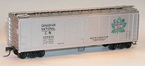 Accurail 40' Steel Reefer w/Hinged Door Kit Canadian National HO Scale Model Train Freight Car #8315 Accurail 40' Steel Reefer w/Hinged Door Kit Canadian National HO Scale Model Train Freight Car #8315