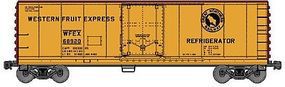 Accurail 40' Steel Reefer w/Plug Doors Kit Great Northern WFEX HO Scale Model Train Freight Car #85051