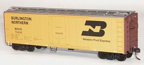 Accurail 40' Plug Door Steel Reefer Burlington Northern HO Scale Model Train Freight Car #8508