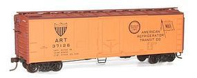 Accurail 40' Steel Reefer Kit American Refrigerator Transit HO Scale Model Train Freight Car #8510 Accurail 40' Steel Reefer Kit American Refrigerator Transit HO Scale Model Train Freight Car #8510