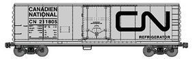 Accurail 40' Steel Reefer w/Plug Doors Kit Canadian National HO Scale Model Train Freight Car #8516