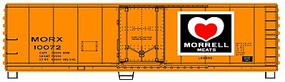 Accurail 40' Steel Refrigerator with Plug Doors Kit Morrel 10072 HO Scale Model Train Freight Car #8522